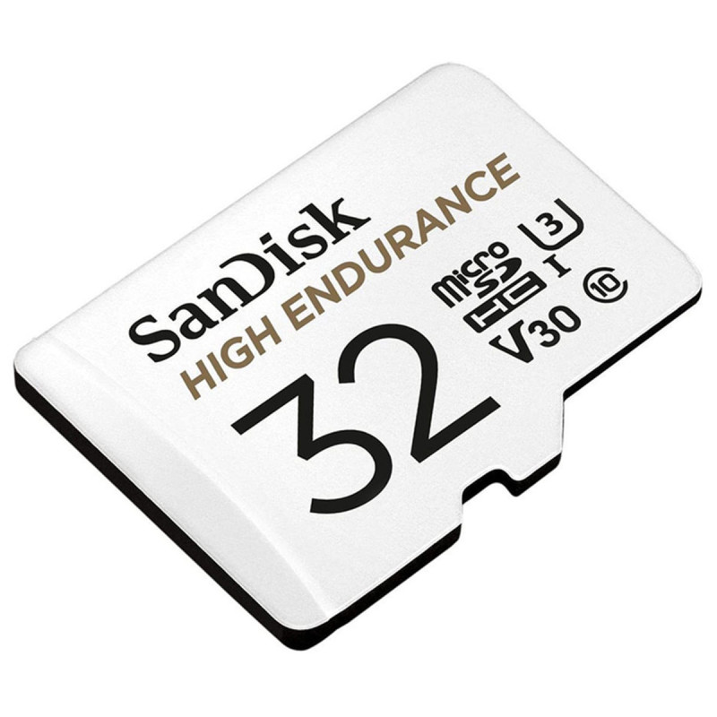 Карта пам'яті SanDisk 32 GB microSDHC High Endurance UHS-I U3 V30 + SD adapter SDSQQNR-032G-GN6IA