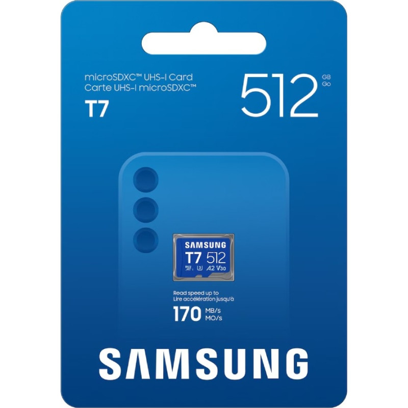 Карта пам'яті Samsung 512 GB microSDXC T7 (MB-MB512T/WW)