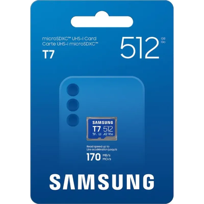 Карта пам'яті Samsung 512 GB microSDXC T7 (MB-MB512T/WW)