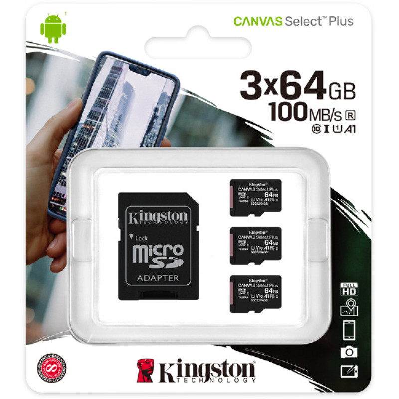 KINGSTON SDCS2/64GB-3P1A