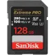 Карта памяти SanDisk 128 GB SDXC Class 10 UHS-II U3 V60 Extreme Pro (SDSDXEP-128G-GN4IN)