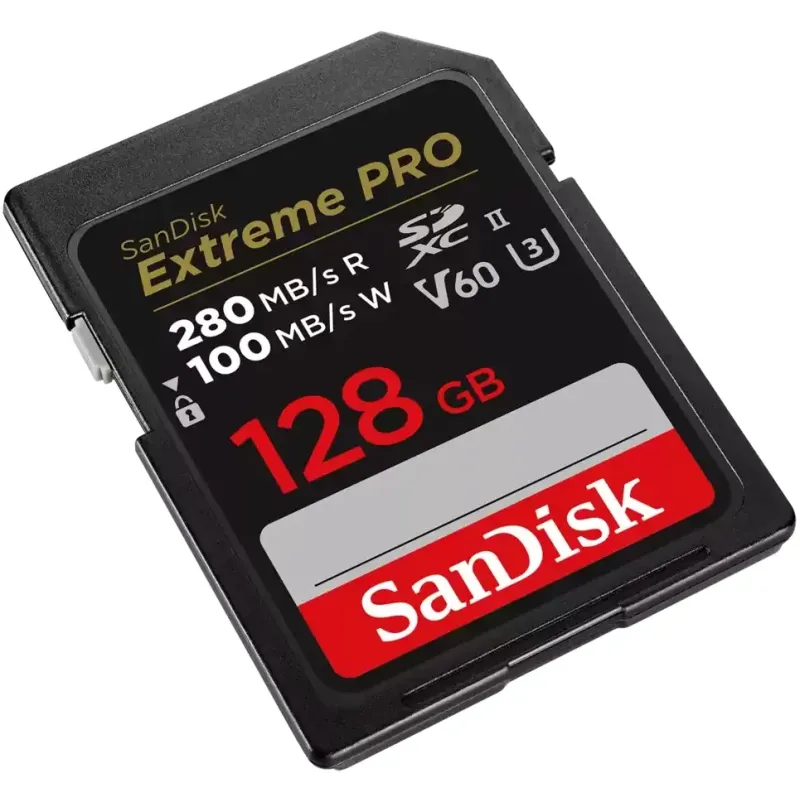 Карта памяти SanDisk 128 GB SDXC Class 10 UHS-II U3 V60 Extreme Pro (SDSDXEP-128G-GN4IN)