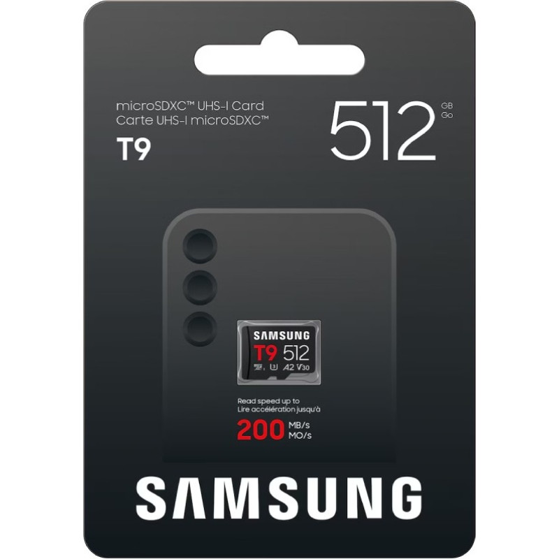 Карта пам'яті Samsung 512 GB microSDXC T9 (MB-MH512T/WW)