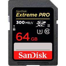 SanDisk 64 GB SDXC Class 10 UHS-II U3 V60 Extreme Pro (SDSDXEP-064G-GN4IN)