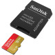 Карта пам'яті SanDisk 128 GB microSDXC UHS-I U3 V30 A2 Extreme (SDSQXAA-128G-GN6MA)