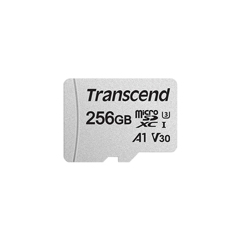 Transcend 256 GB microSDXC UHS-I U3 300S + SD Adapter TS256GUSD300S-A
