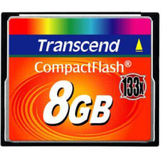 Transcend 8 GB 133X CompactFlash Card TS8GCF133