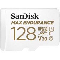 Карта пам'яті SanDisk 128 GB microSDXC Max Endurance UHS-I U3 V30 + SD adapter SDSQQVR-128G-GN6IA