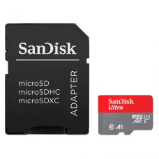 Карта памяти SanDisk 32 GB microSDHC UHS-I V30 Class 10 Ultra (SDSQUA4-032G-GN6MA)