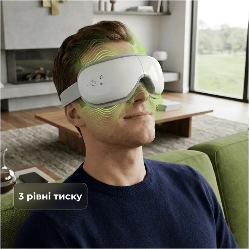 Массажер RENPHO Eyeris 1 Eye Massager White (RF-EM001R-WH)