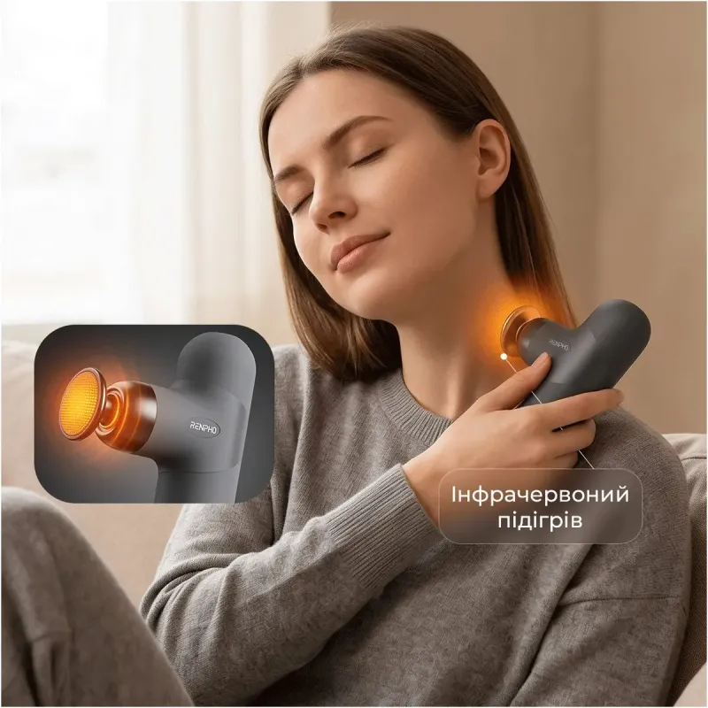 Массажер RENPHO Mini Thermal Grey (R-WMG10-GY)