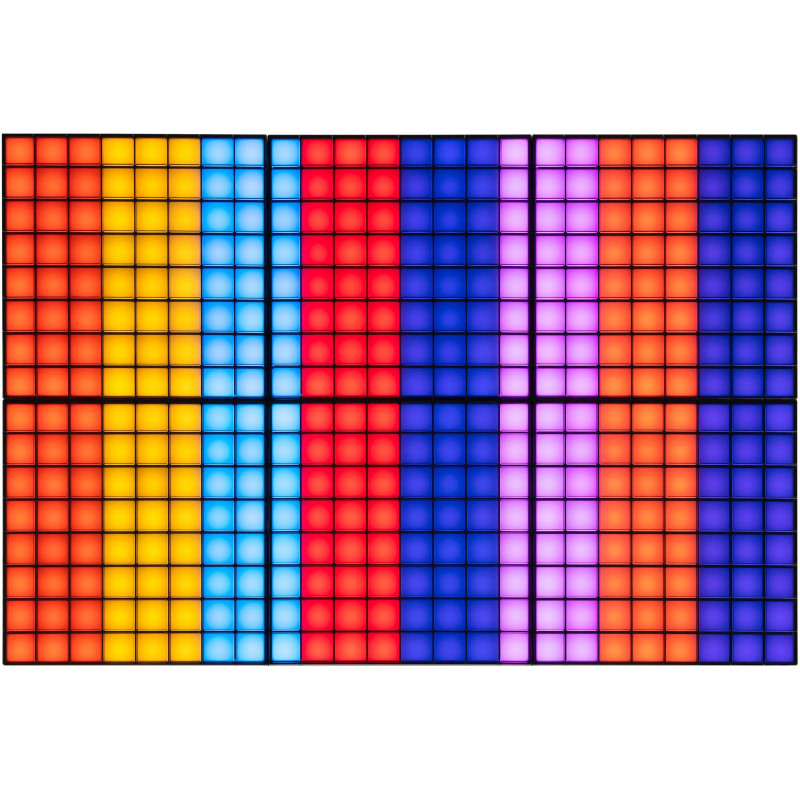 Twinkly Smart LED Squares 1+5 RGB Gen II IP20 16x16см кабель білий (TWQ064STW-07-BEU)