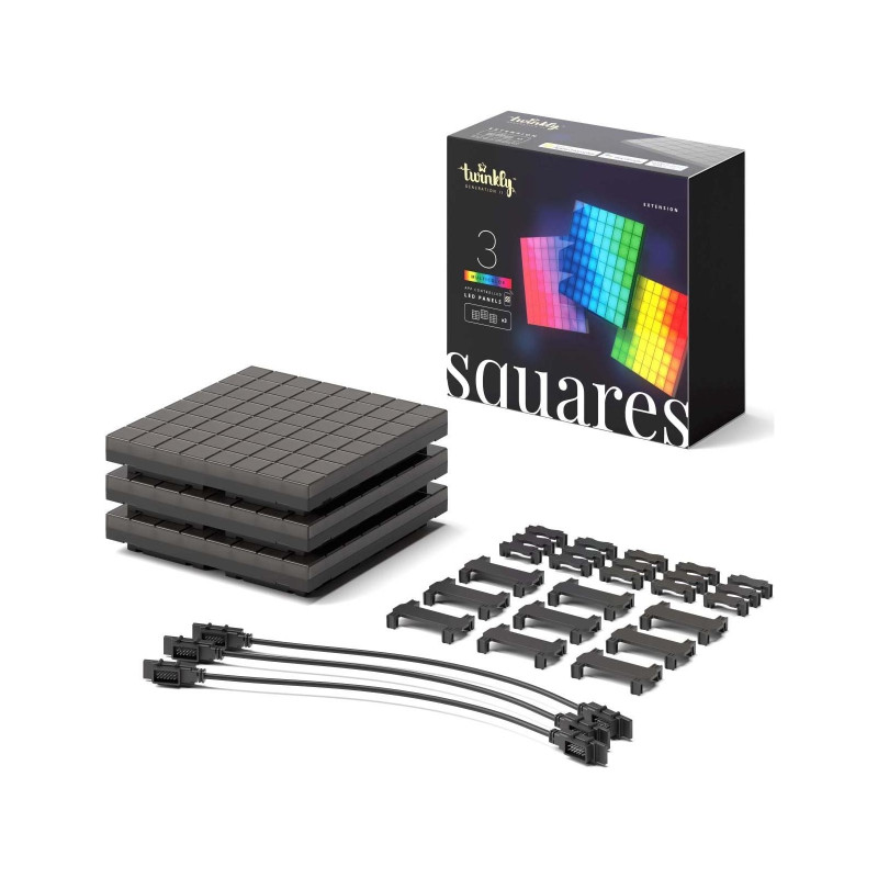 Twinkly Smart LED Squares 3х64 RGB розширення до TWQ064STW-07-BEU (TWQ064STW-03-BAD)