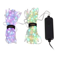 Twinkly Smart LED Dots Lights RGB 400 Gen II IP44 20м кабель прозорий (TWD400STP-TEU)