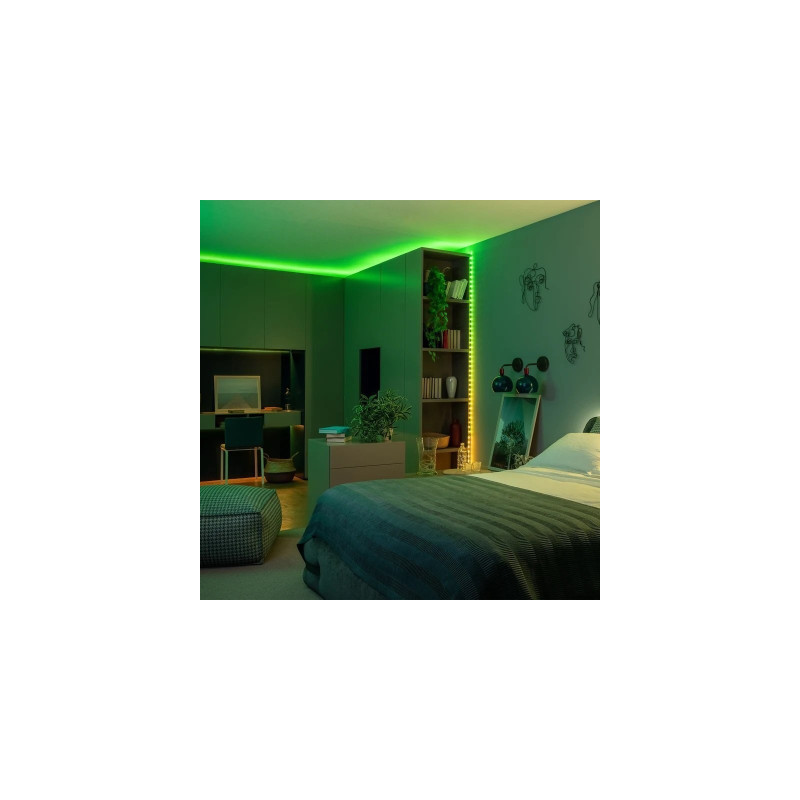Twinkly Smart LED Dots Lights RGB 400 Gen II IP44 20м кабель прозорий (TWD400STP-TEU)