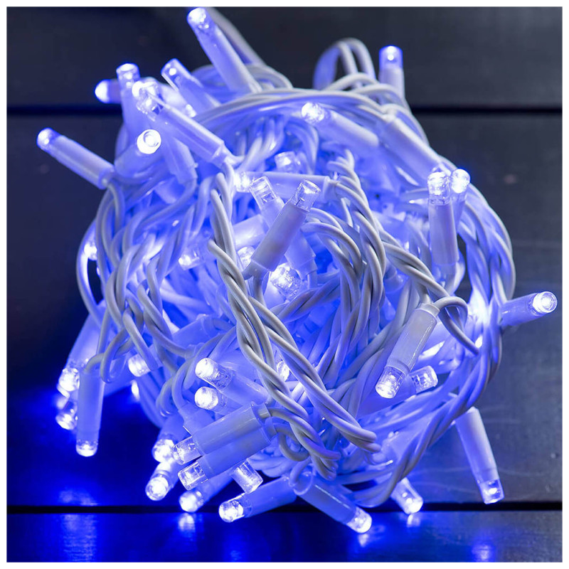 Электрогирлянда ColorWay 100 LED IP65 10 м Голубой (CW-GO-100L10BL)