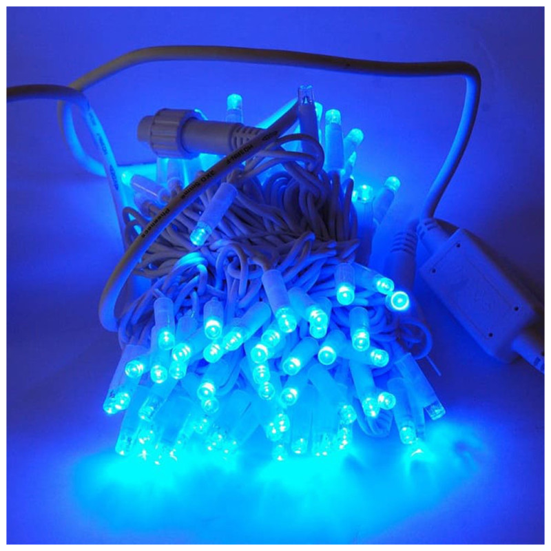 Электрогирлянда ColorWay 100 LED IP65 10 м Голубой (CW-GO-100L10BL)