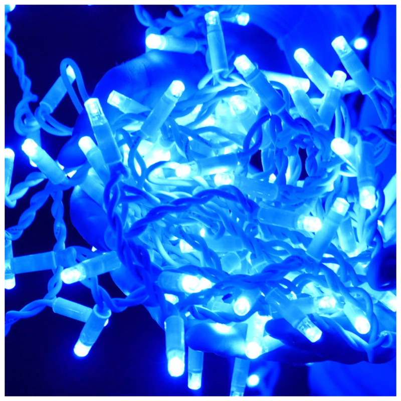 Электрогирлянда ColorWay 100 LED IP65 10 м Голубой (CW-GO-100L10BL)