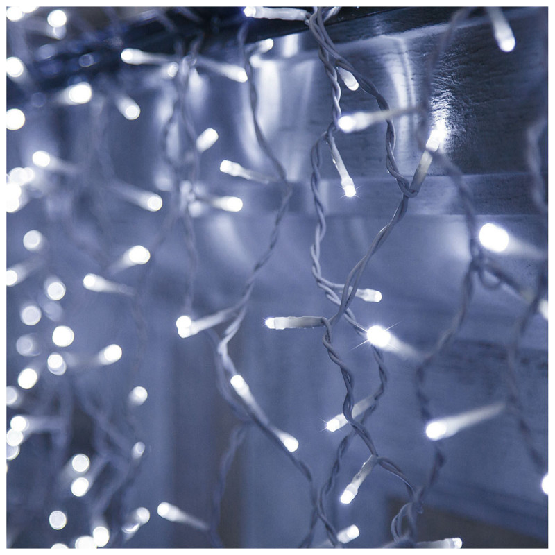 Электрогирлянда ColorWay 192 LED IP44 6 м x 0.6 м Холодный белый (CW-GOF-192L66VCW)