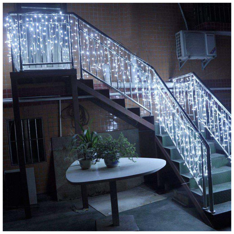 Электрогирлянда ColorWay 192 LED IP44 6 м x 0.6 м Холодный белый (CW-GOF-192L66VCW)