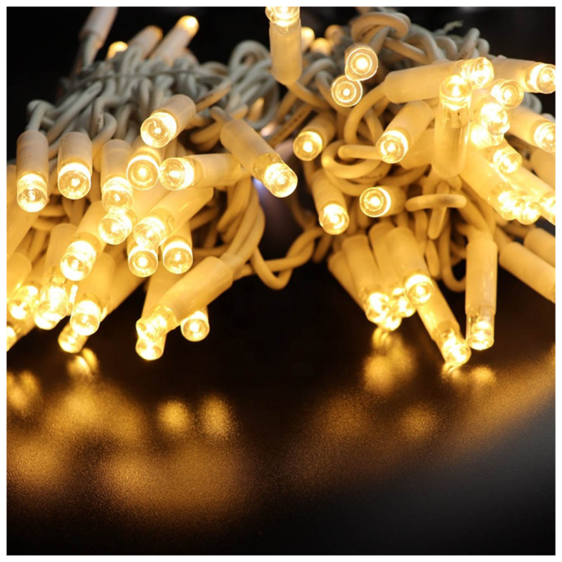 Электрогирлянда ColorWay 100 LED IP65 10 м Теплый белый (CW-GO-100L10WW)