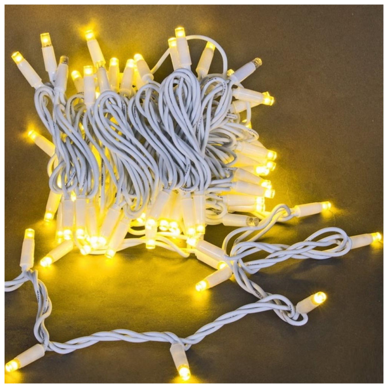 Электрогирлянда ColorWay 100 LED IP65 10 м Теплый белый (CW-GO-100L10WW)