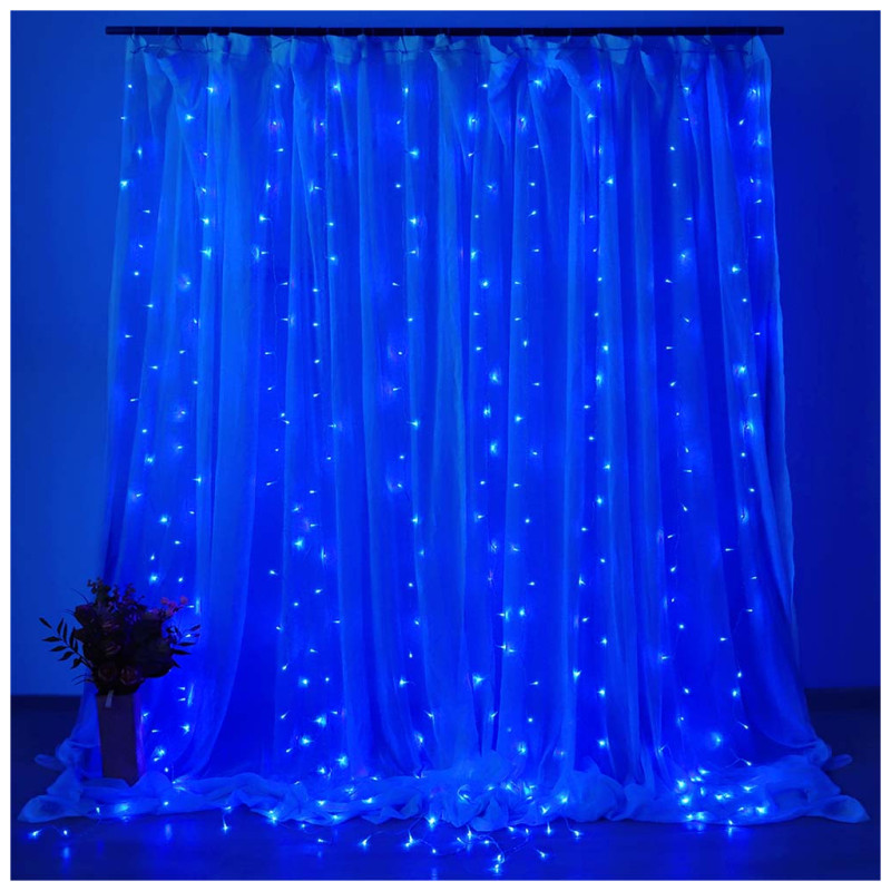 ColorWay 300 LED 3x3 м 220В синий (CW-GW-300L33VWFBL)
