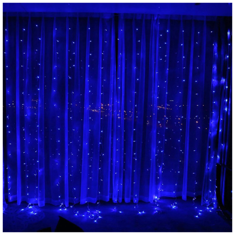 ColorWay 300 LED 3x3 м 220В синий (CW-GW-300L33VWFBL)