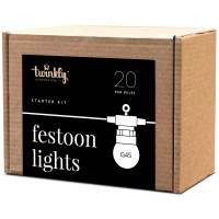 Twinkly Smart LED Festoon RGB 20 G45 Gen II IP44 10m (TWF020STP-BEU)