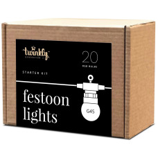 Twinkly Smart LED Festoon RGB 20 G45 Gen II IP44 10m (TWF020STP-BEU)