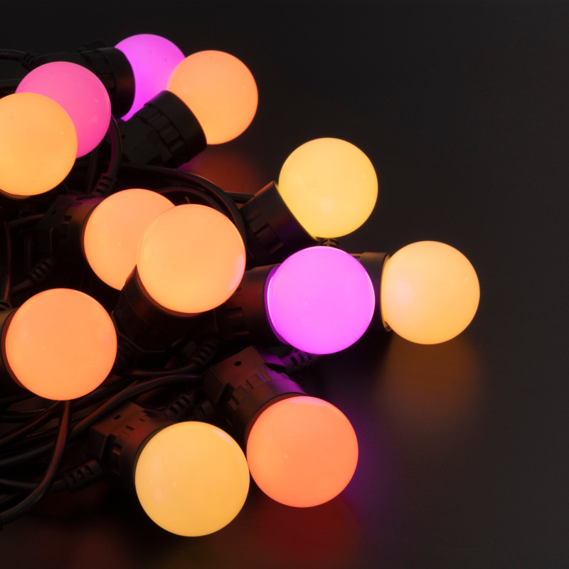 Twinkly Smart LED Festoon RGB 20 G45 Gen II IP44 10m (TWF020STP-BEU)