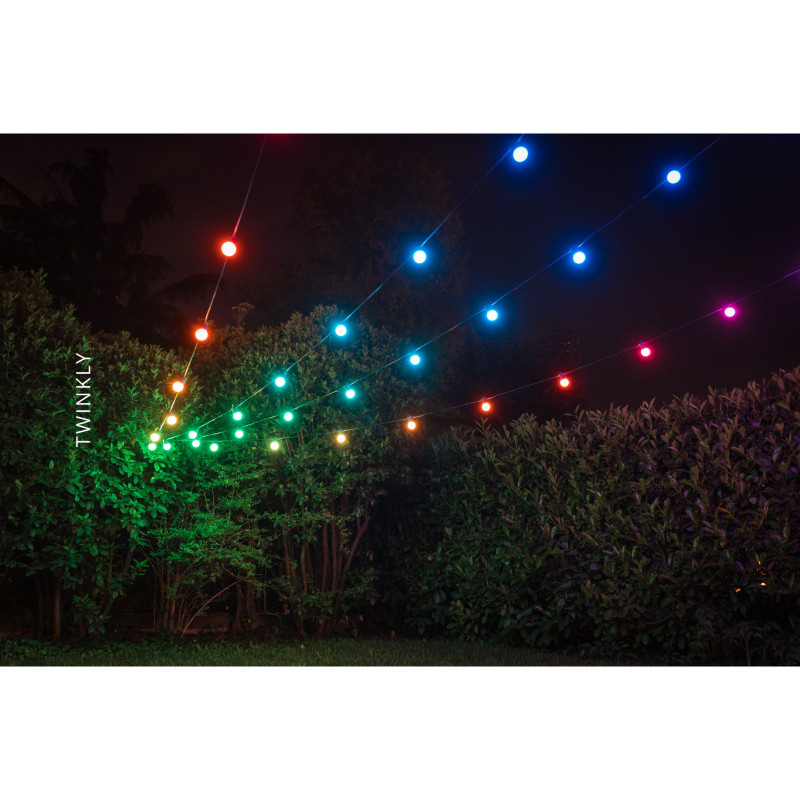 Twinkly Smart LED Festoon RGB 20 G45 Gen II IP44 10m (TWF020STP-BEU)