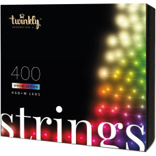 Twinkly Smart LED Strings RGBW 400 BT+WiFi Gen II IP44 кабель черный (TWS400SPP-BEU)