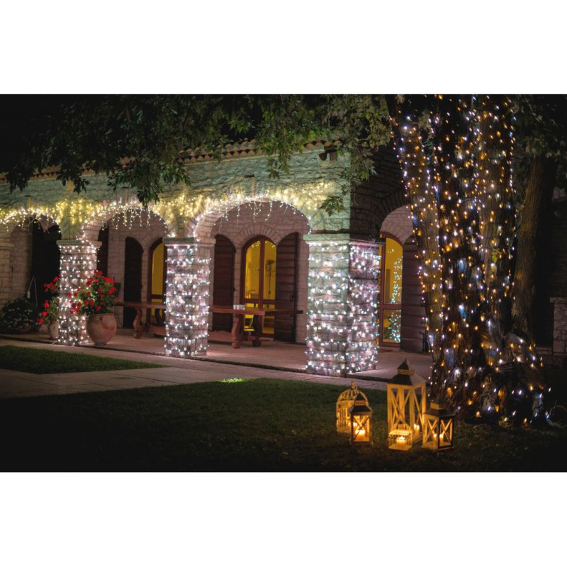 Twinkly Smart LED Strings RGBW 400 BT+WiFi Gen II IP44 кабель черный (TWS400SPP-BEU)