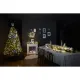 Электрогирлянда Twinkly Smart LED Strings RGB 600 BT+WiFi Gen II IP44 кабель черный (TWS600STP-BEU)