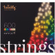 Twinkly Smart LED Strings RGBW 600 Gen II IP44 48 м кабель чорний (TWS600SPP-BEU)
