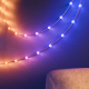 Twinkly Smart LED Strings USB 200 Star-shaped RGB LEDs, Green Wire, USB-C (TWKS200RGB-G)