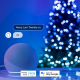 Twinkly Smart LED Strings USB 100 Pearl-shaped RGB LEDs, Green Wire, USB-C (TWKP100RGB-G)