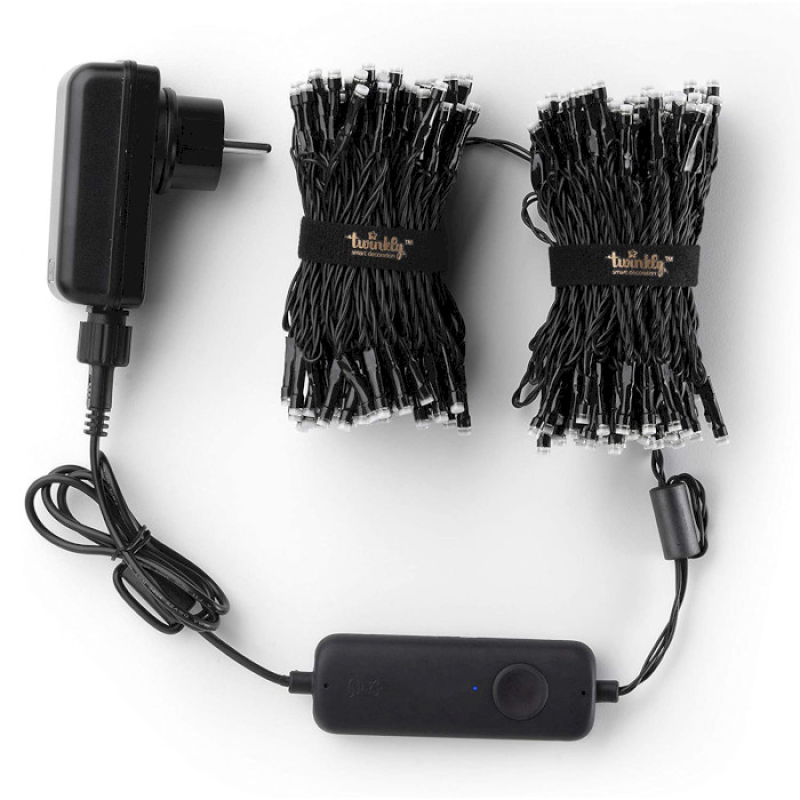 Twinkly Smart LED Strings RGBW 250 BT+WiFi Gen II IP44 кабель прозрачный (TWS250SPP-TEU)