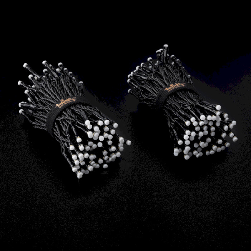Twinkly Smart LED Strings RGBW 250 BT+WiFi Gen II IP44 кабель черный (TWS250SPP-BEU)