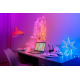 Twinkly Smart LED Strings USB 100 Pearl-shaped RGB LEDs, Clear Wire, USB-C (TWKP100RGB-T)