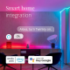 Twinkly Smart LED Dots 400 RGB LED Lights String Black Wire Plug Type C (TWD400STP-BEU)