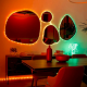 Twinkly Smart LED Dots 400 RGB LED Lights String Black Wire Plug Type C (TWD400STP-BEU)