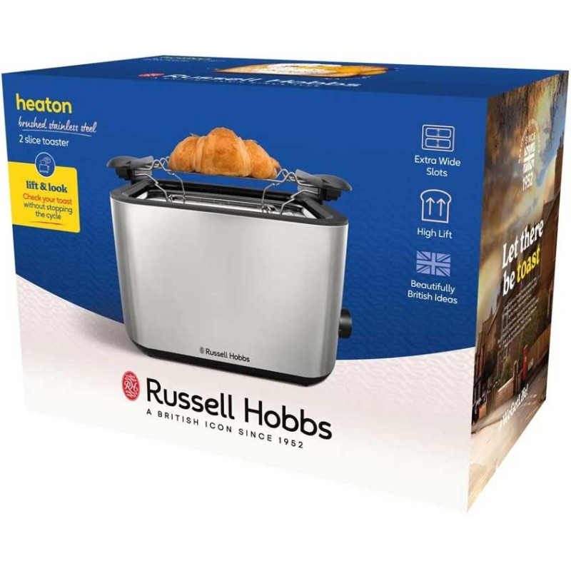 Тостер Russell Hobbs Heaton Brushed 2S 27390-56