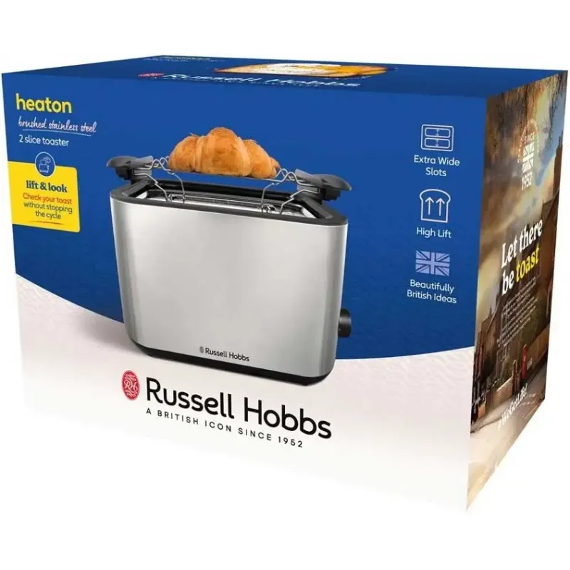 Тостер Russell Hobbs Heaton Brushed 2S 27390-56