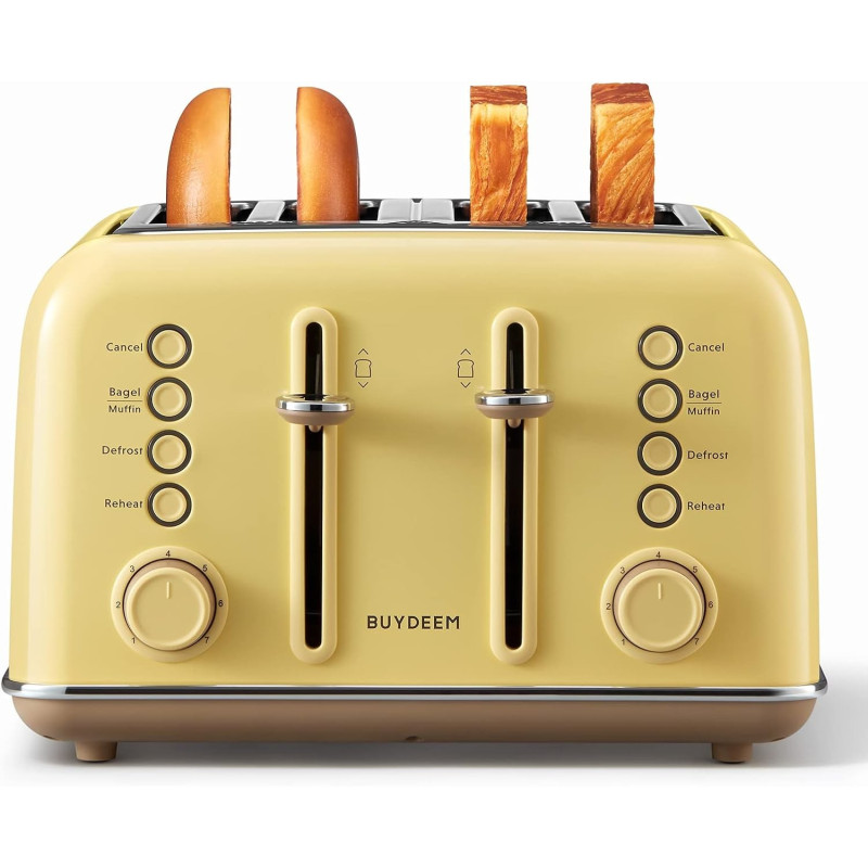 Тостер BUYDEEM DT640E Mellow Yellow (DT640E-MY/EU)