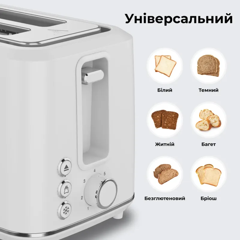 Тостер AENO TS1W (ATS0001W)
