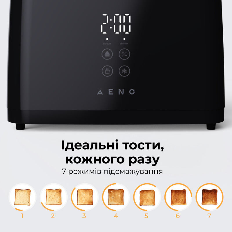 Тостер AENO TS2B (ATS0002B)