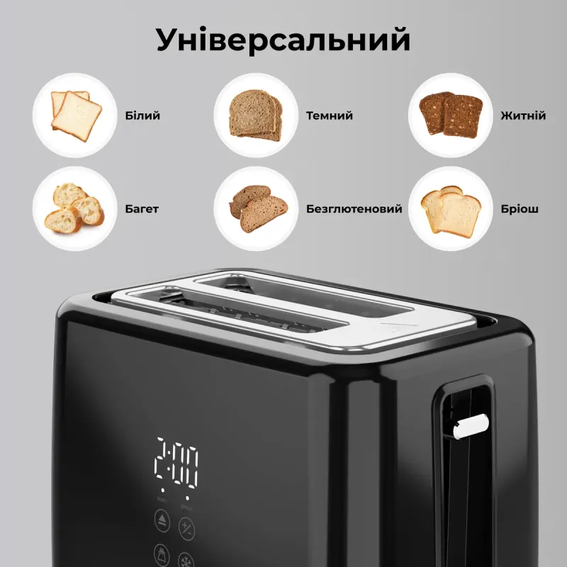 Тостер AENO TS2B (ATS0002B)