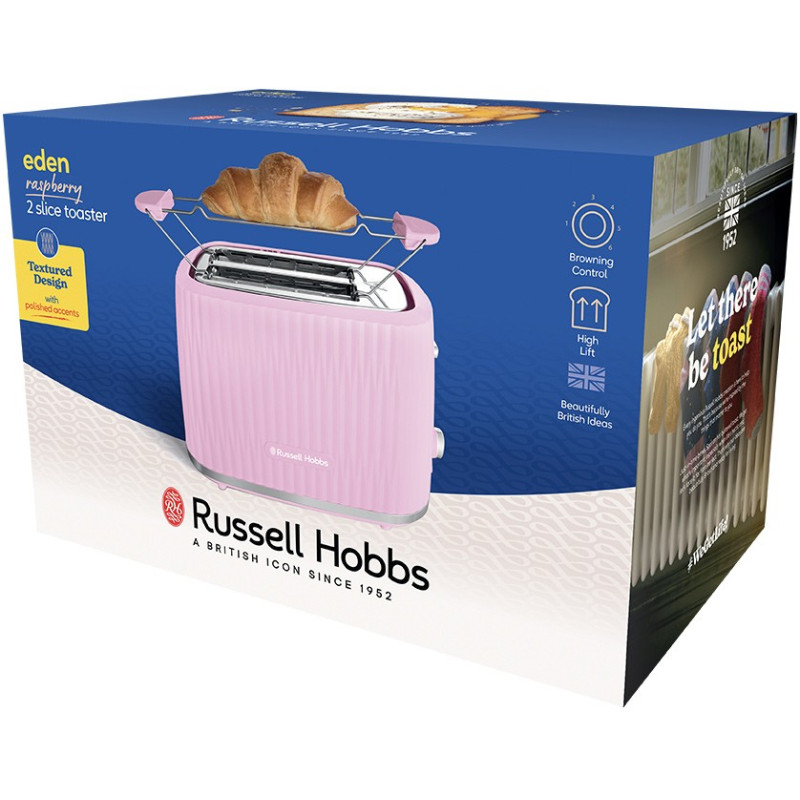 Тостер Russell Hobbs Eden 2S Raspberry 27372-56